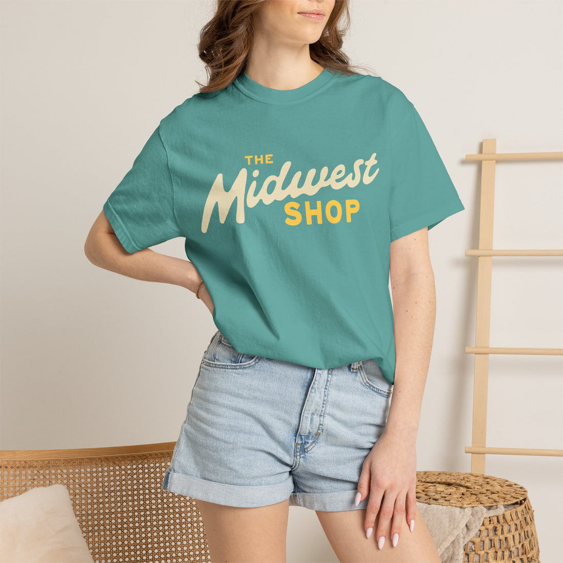 Midwest Shop Retro Logo Tee