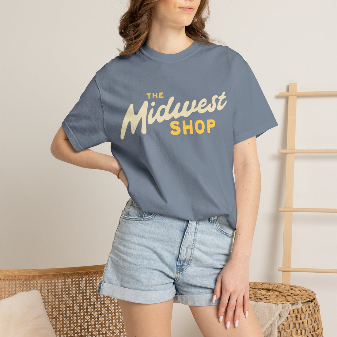 Midwest Shop Retro Logo Tee